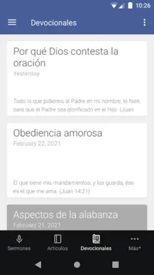 Gracia a Vosotros android App screenshot 7