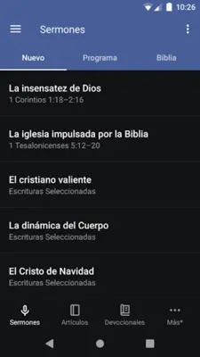 Gracia a Vosotros android App screenshot 8